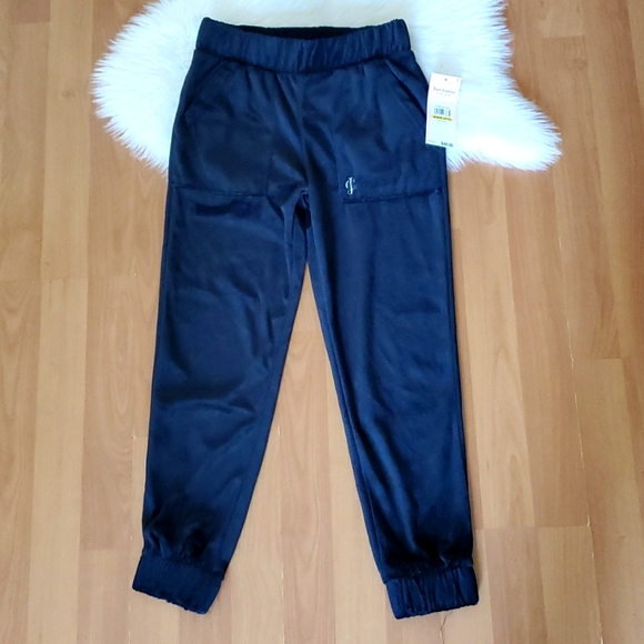 Juicy Couture Bottoms Nwt Girls Juicy Couture Black Velour Jogger